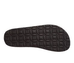 Women's MUK LUKS Shayna Terra Turf Footbed Sandals Black 11 Women's MUK LUKS Shayna Terra Turf Footbed Sandals Black -GC shoes Shop 5 88