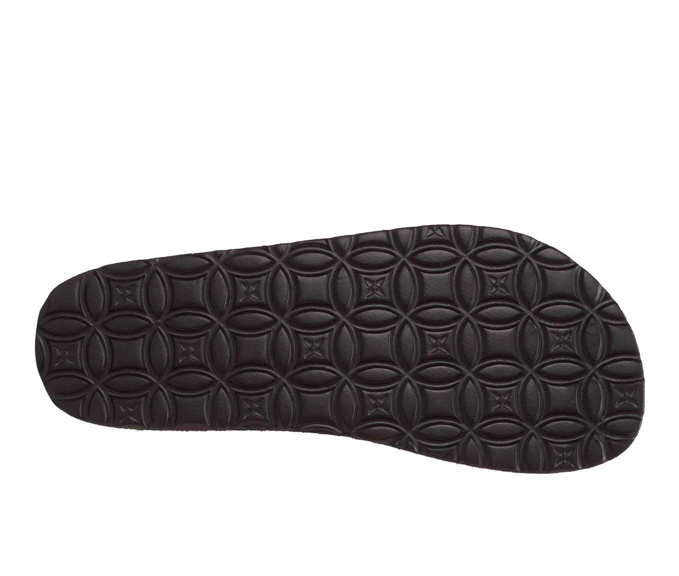 Women's MUK LUKS Shayna Terra Turf Footbed Sandals Black 6 Women's MUK LUKS Shayna Terra Turf Footbed Sandals Black - Image 6