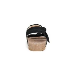 Women's Journee Collection Xanndra Footbed Sandals Black -GC shoes Shop 5 89